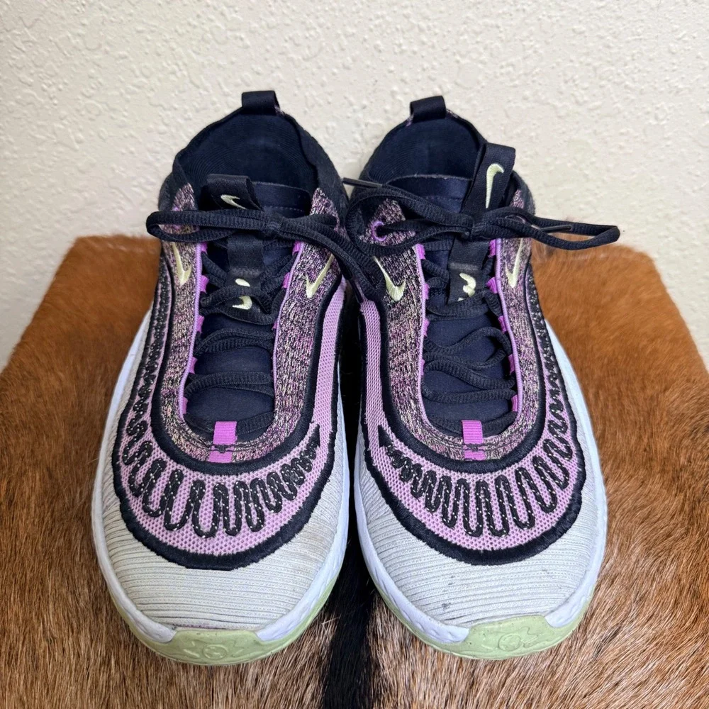 Nike Cosmic Unity 3 DV2757-500 Mens 8 Basketball Shoes rush Fuschia Lemon‎ Twist - Picture 2 of 8